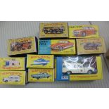 Matchbox and Corgi diecast model vehicles: to include A Y-8 1914 Sunbeam motorcycle and side car