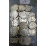 Uncollated coins - pre 1921 British silver half crowns CS