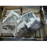 An uncollated collection of early to mid 20thC British and Continental European picture postcards,