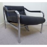 A 1960s Pieff Beta chromium plated tubular steel framed,