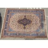 A Turkish carpet with a central medallion,