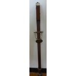 An early/mid 19thC Anthony Pastorelli of London mahogany cased marine barometer,