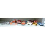 Dinky and other diecast model vehicles: to include farming, ships,