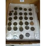 Uncollated pre-decimal and other British coins: to include 1950s two shillings and uncollated First