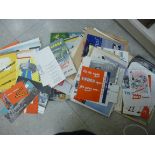 1950s motor related ephemera: to include leaflets and magazines OS8