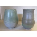 Abdo Nagi - two items of studio pottery, viz.