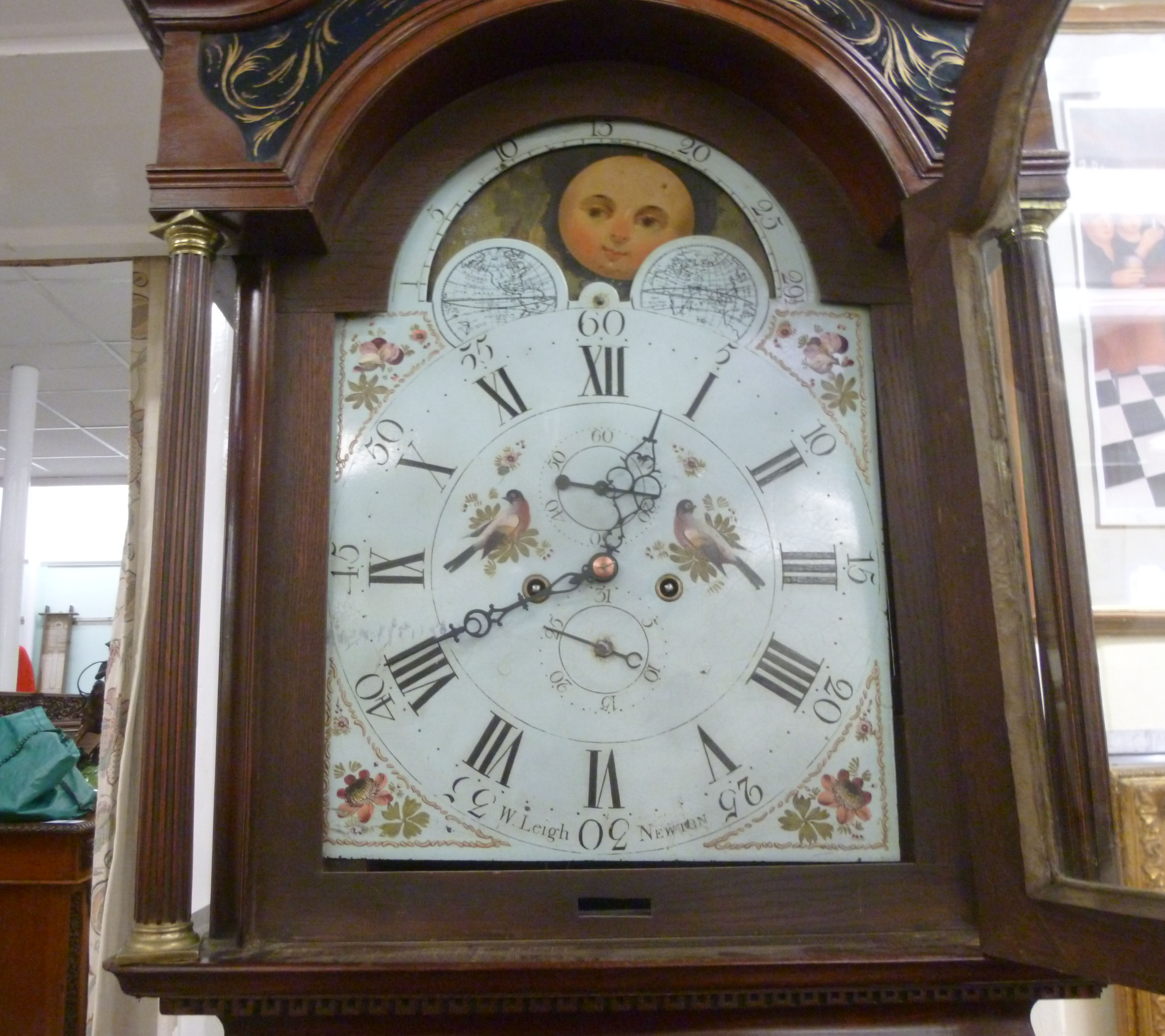 An early 19thC mahogany longcase clock, - Image 9 of 10