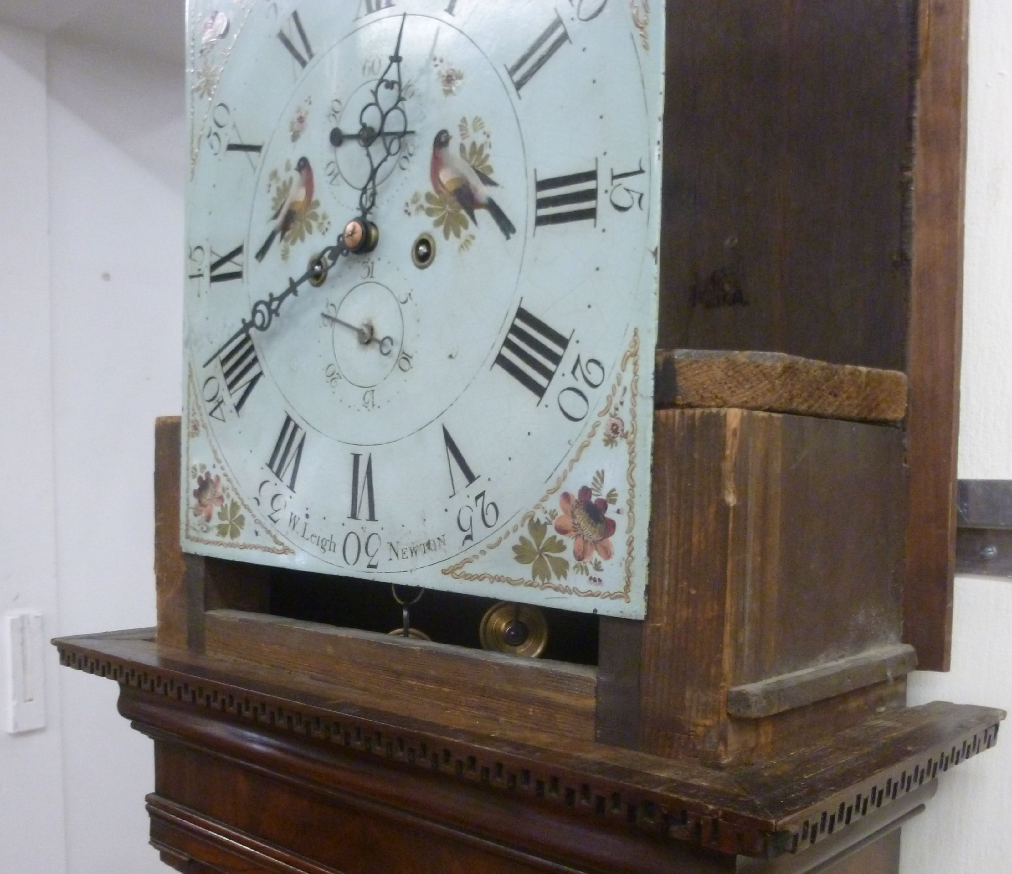 An early 19thC mahogany longcase clock, - Image 6 of 10