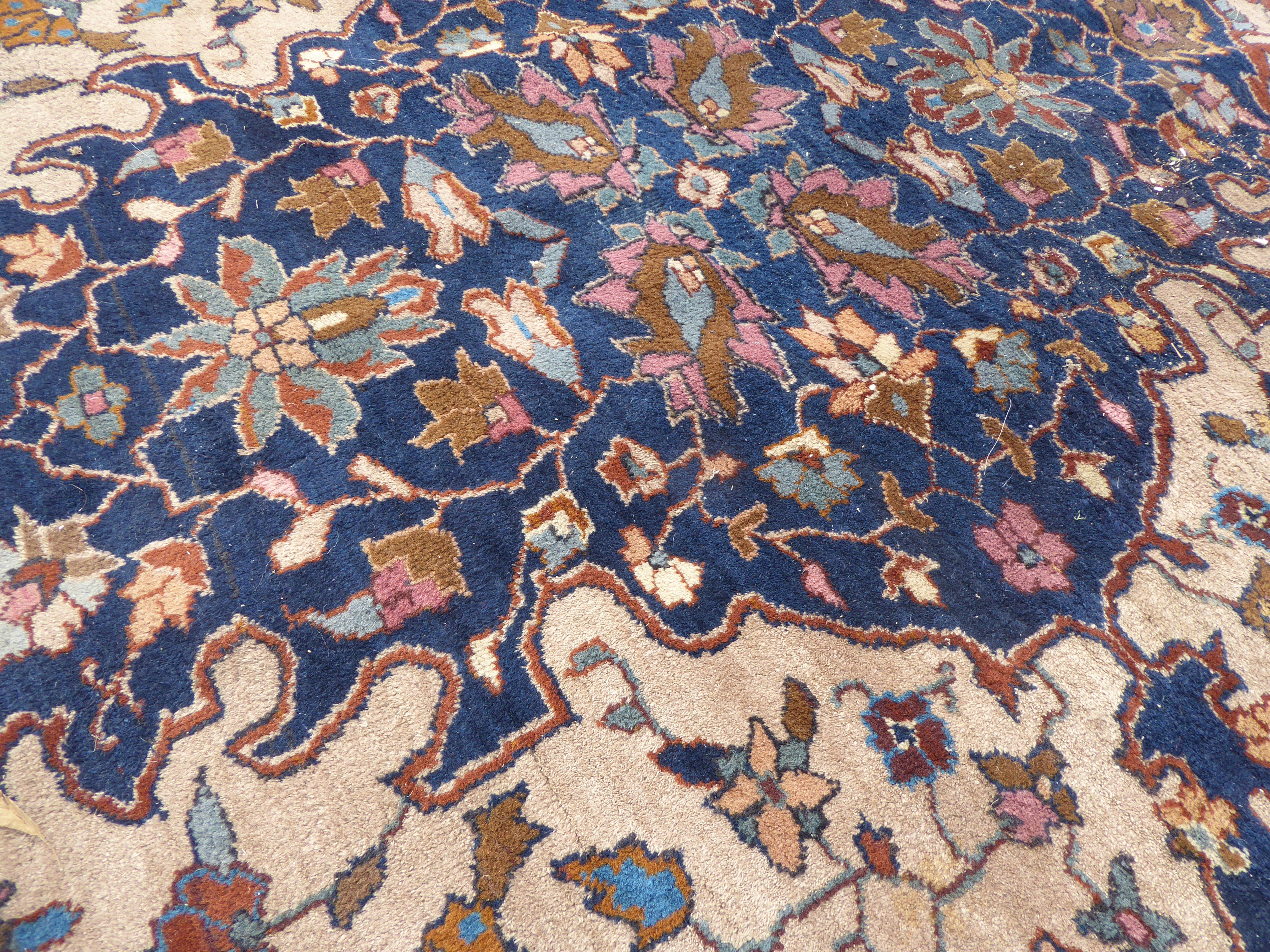 A Turkish carpet with a central medallion, - Image 3 of 5