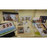 British postage stamps: to include commemorative covers, featuring the History of the Monarchy,