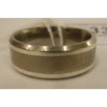 A titanium band ring 11