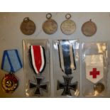 Military medals,