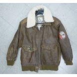 A Korean War USA/UK flight jacket,