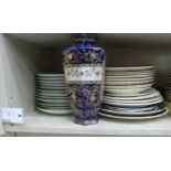 Decorative ceramics: to include Imperial Jingdezhen porcelain plates,