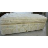 A single divan bed base with a 'The Herald Supreme' Vi-Spring mattress 36''w BSR