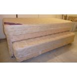 A Layzee single bed with a stow-away mattress 36''w BSR