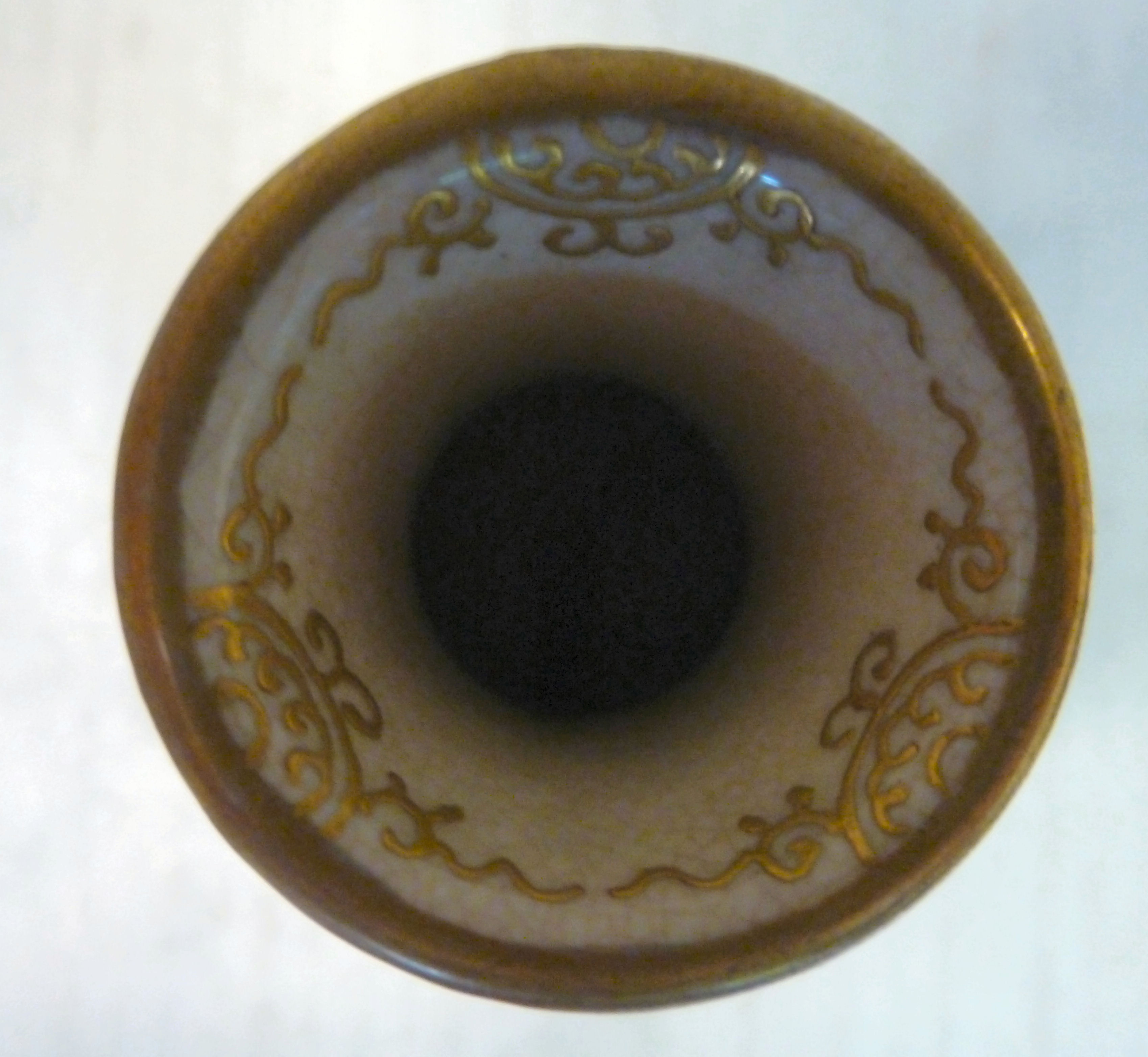 A late 19thC Japanese Satsuma earthenware vase of ovoid form, - Image 5 of 7