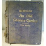 Book: 'An Old Chinese Garden - 'A Three-fold Masterpiece of Poetry,