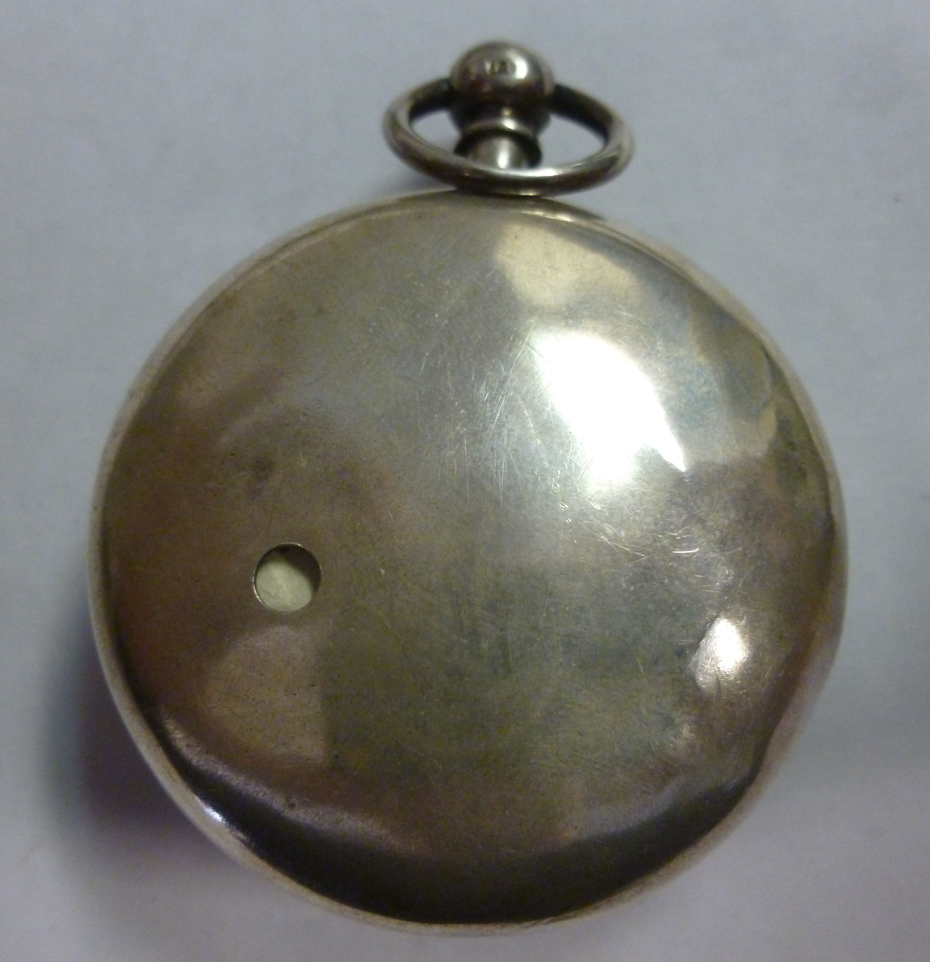 A late George III silver (1781) pair cased pocket watch, - Image 9 of 10