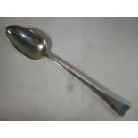 A George III silver Old English pattern basting spoon Richard Crossley & George Smith London 1809