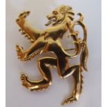 A 9ct gold dragon brooch by Geoffrey Bellamy for Ivan Tarrant
