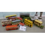 Diecast model vehicles: to include a Citybus Co Limited Edition 11639/17000 bus,