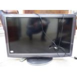 A Panasonic Viera 32'' flatscreen television,