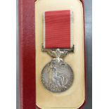 The British Empire Medal (Elizabeth II), on a ribbon,