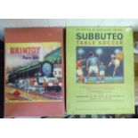 A Subbuteo Continental Club Edition table soccer set boxed;