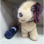 A 1970/80s battery operated fur fabric toy,