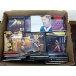 CDs, mainly musical sound tracks,