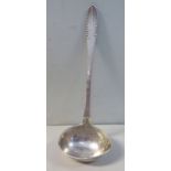 A 1920s Georg Jensen silver sauce ladle,