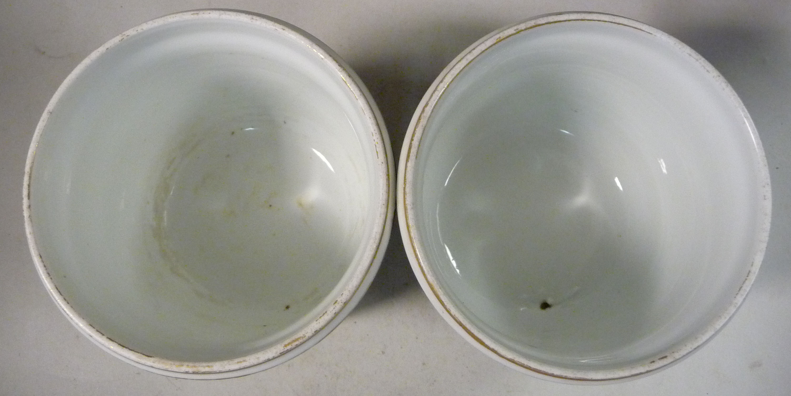 A pair of late 19thC Sevres porcelain cache pots, - Image 4 of 8