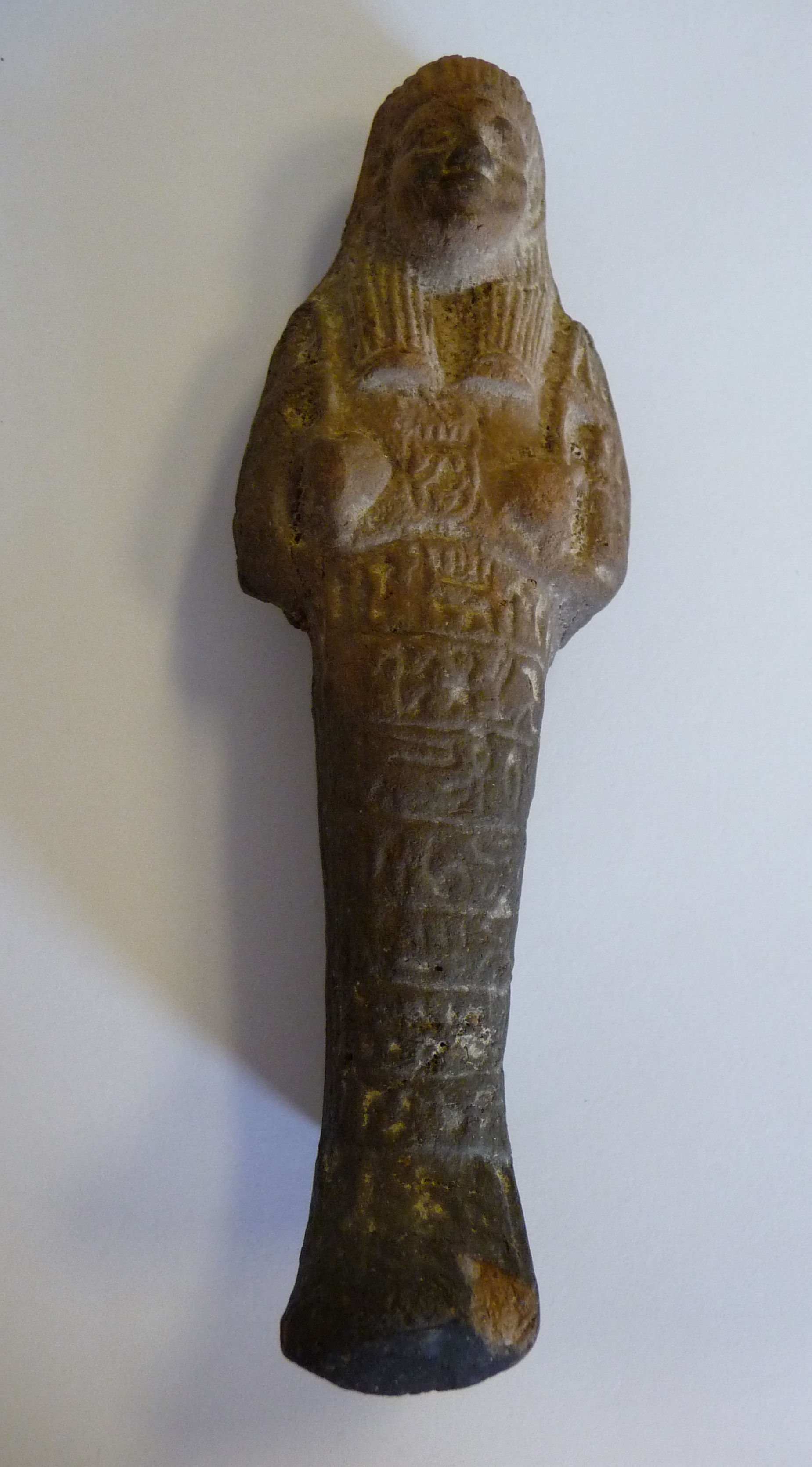 An Egyptian pottery ushabti 5.