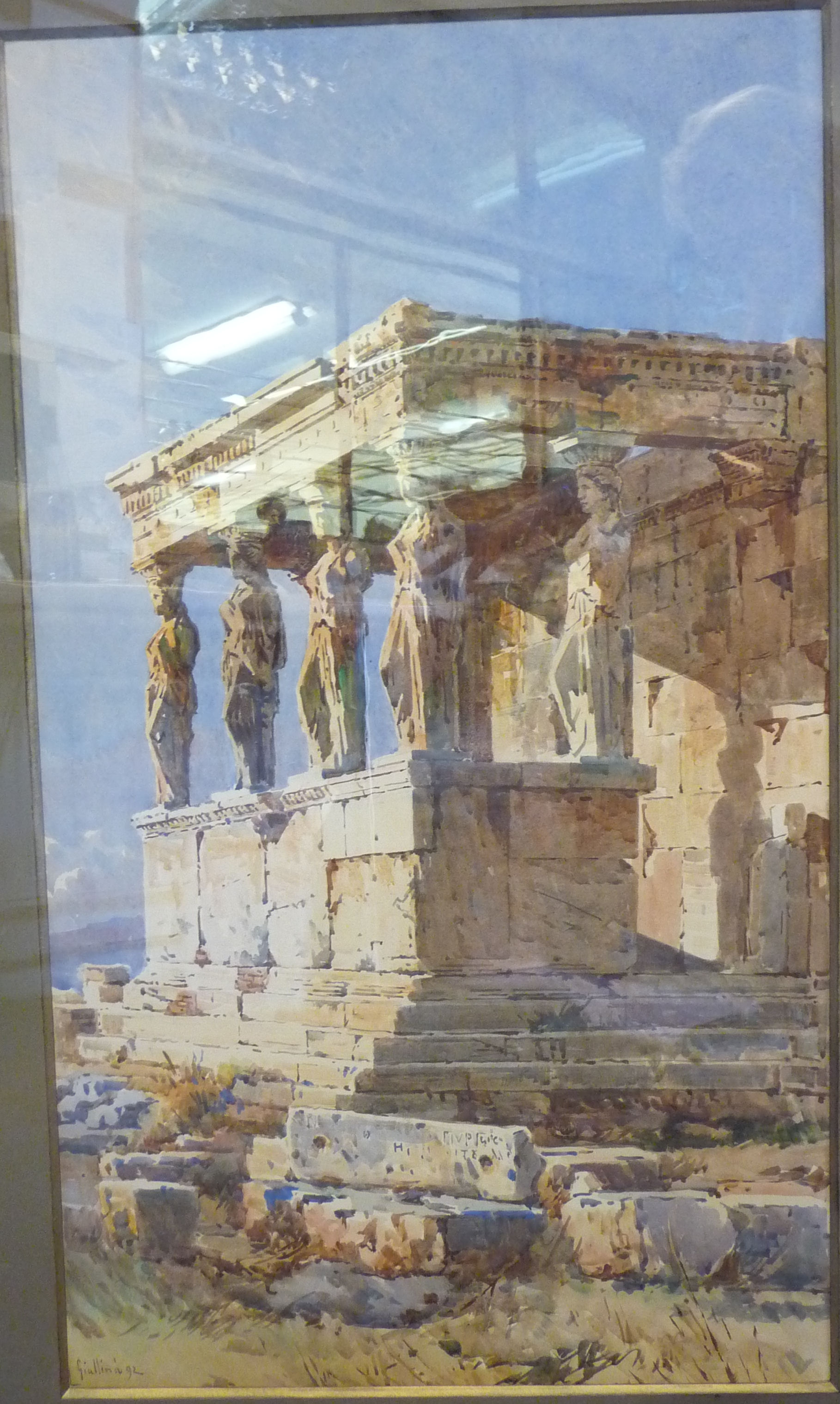 Giallina - 'The Erechtheion, - Image 2 of 6