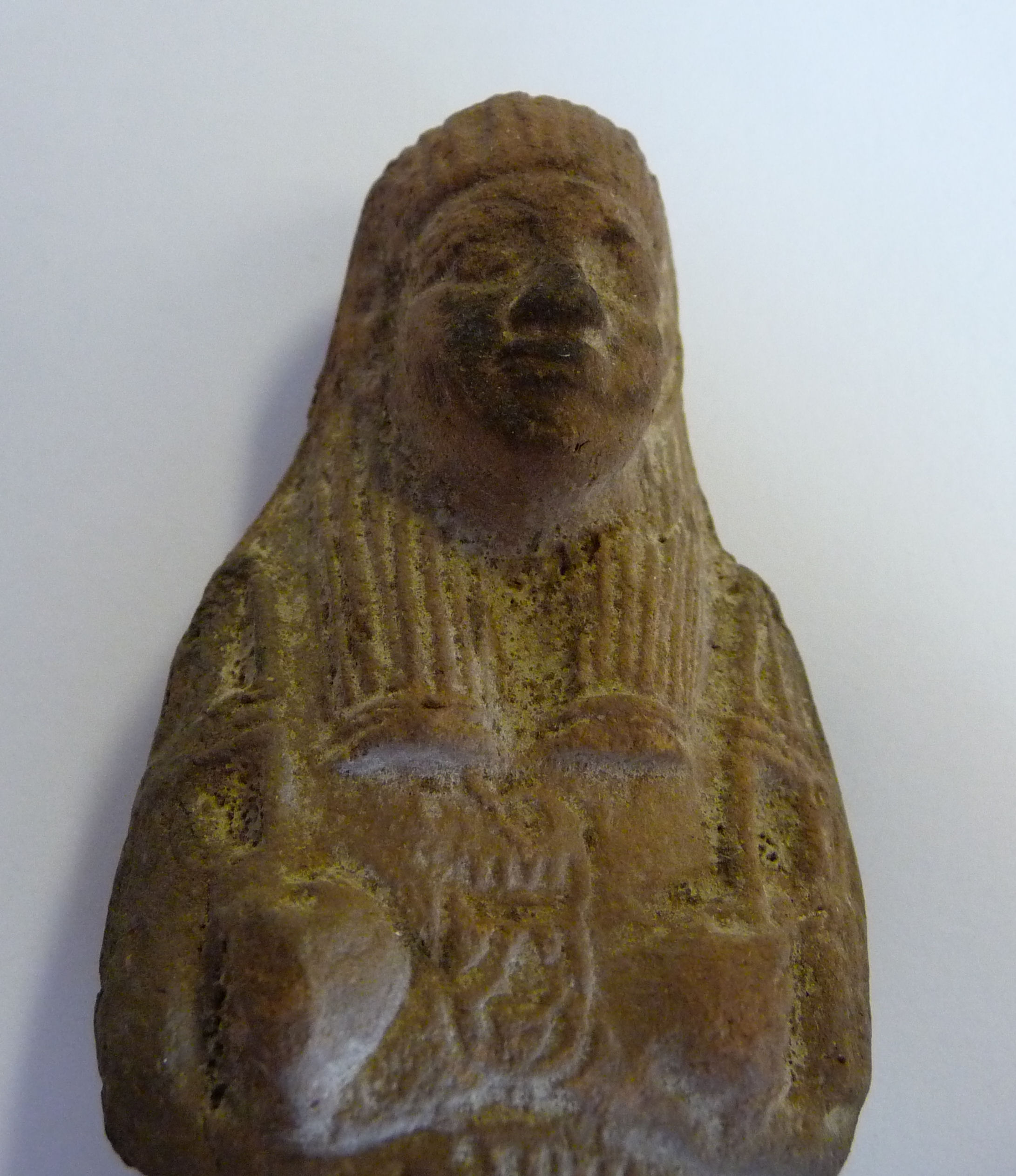 An Egyptian pottery ushabti 5. - Image 4 of 10