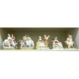 Continental china figurine: to include a Bavarian example,