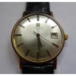 A Tissot Seastar Seven 9ct gold cased, automatic wristwatch,