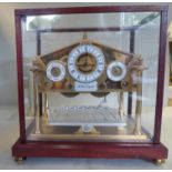 A Devon Clocks Limited Edition 241/500 of 'The Congreve Clock' the rolling ball action,