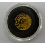 A gold $5 coin 'The Australian Nugget' 2002