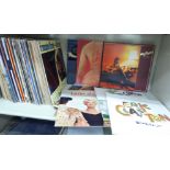 Vinyl albums,