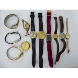 Modern wristwatches: to include ladies Medana and Rotary CS