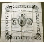 A commemorative silk handkerchief for Her Gracious Majesty Victoria and Empress of India OS10