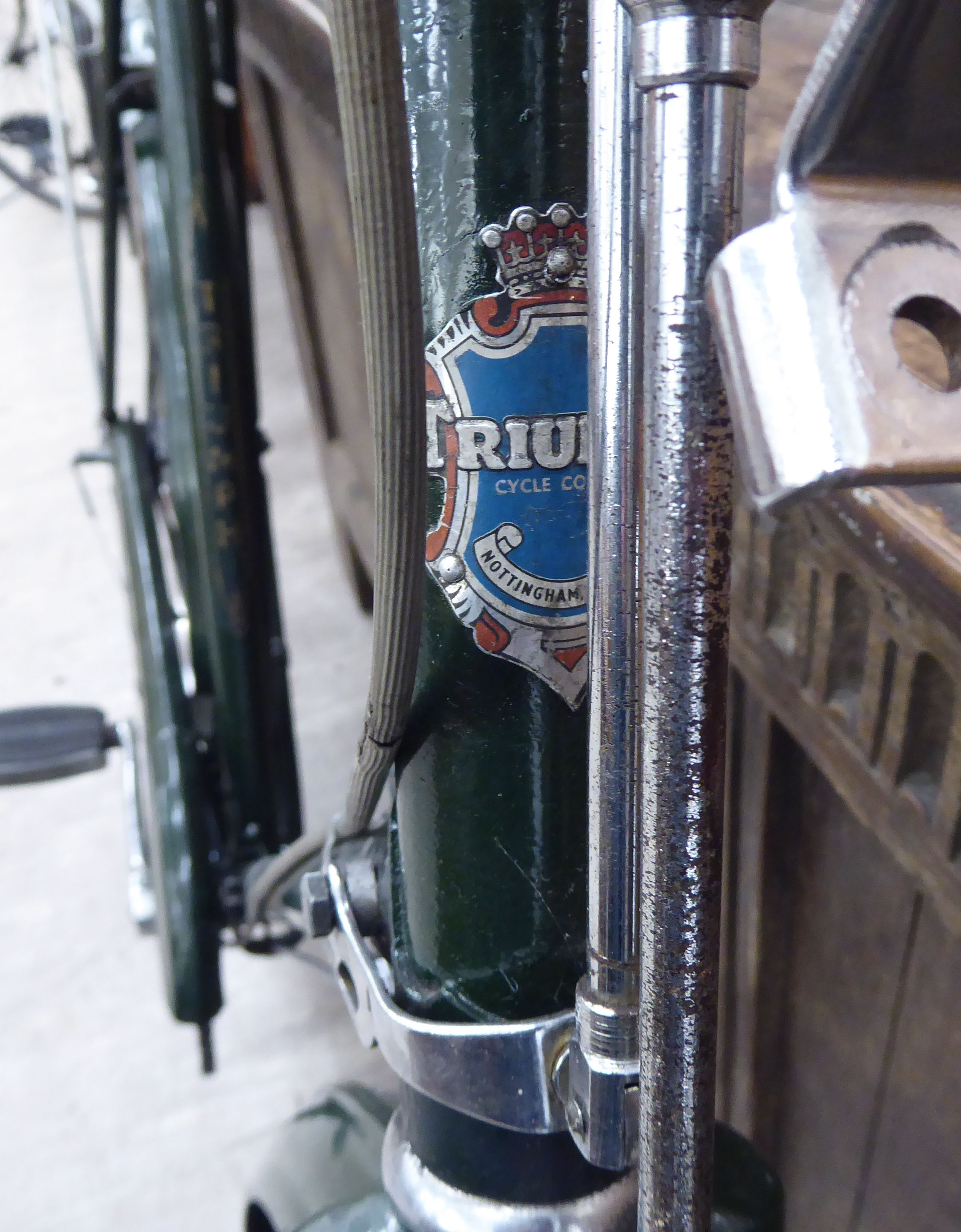 A gentleman's Triumph bicycle of classic design, - Image 3 of 3