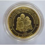 An Elizabeth II Cook Islands two dollars gold coin 1997 11
