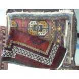 Five similar Persian rugs,