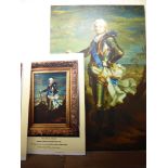 A 20thC copy of King Louis XV oil on canvas 34'' x 36'' LSF