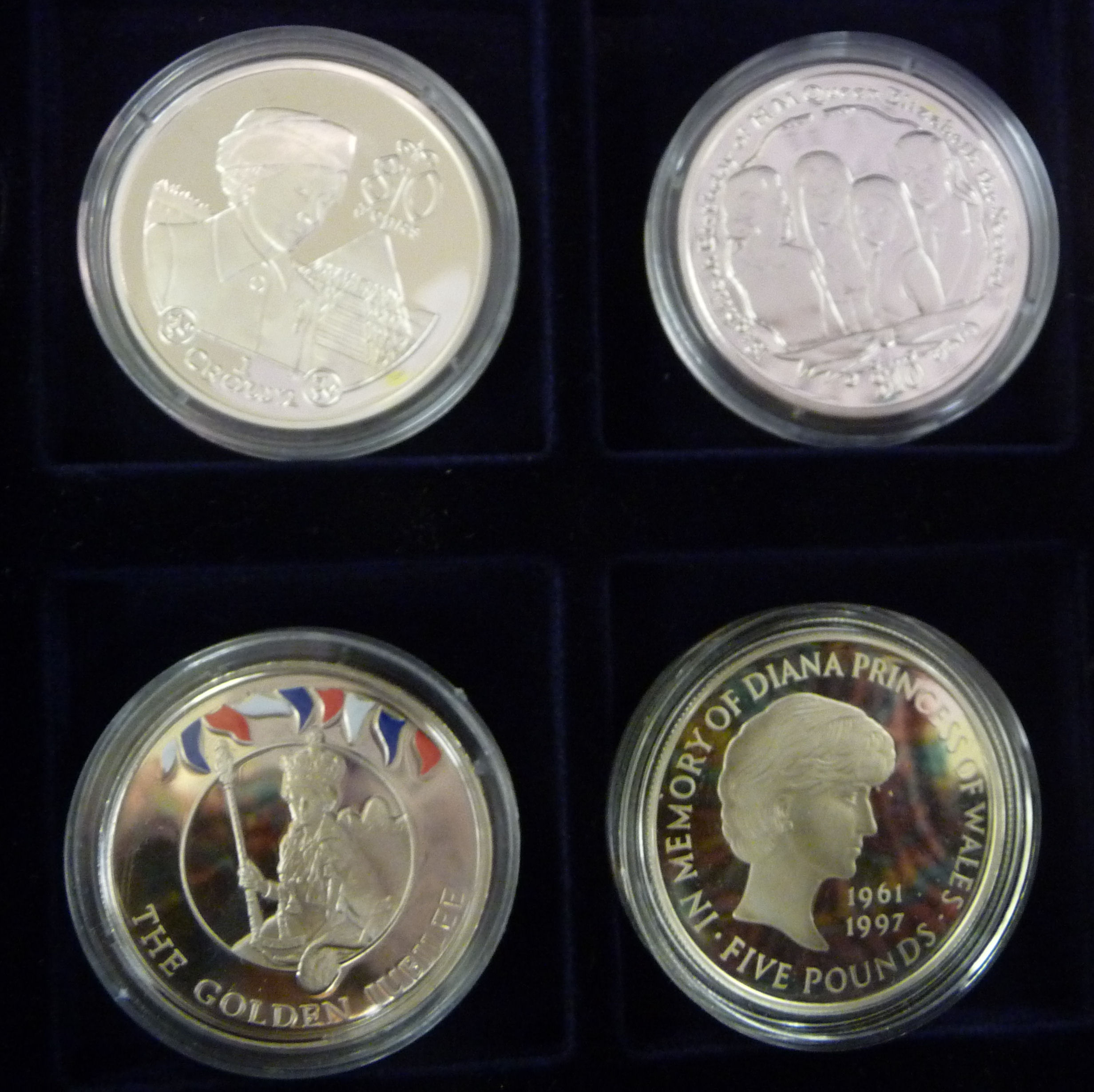 Twenty-four Franklin Mint and other silver proof coins: to include commemorative issues CS - Image 2 of 2