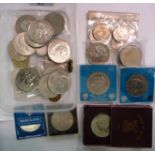 Coins: to include a Victorian 1892 silver crown 11
