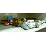 Tri-ang and other diecast model vehicles: to include a Ford Zodiac OS2